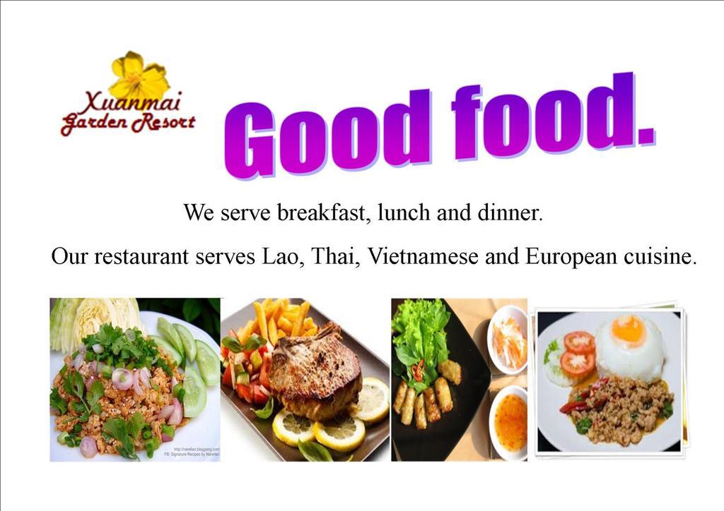 Xuanmai Garden Resort Pakxe Eksteriør billede